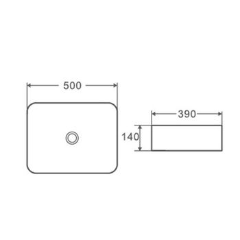 Раковина чаша D&K Berlin DT1431425, черный — фото 3, Раковины накладные