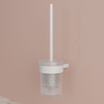 Ерш, нержавеющая сталь, Petite, белый матовый, IDDIS, PETWTSGi47 — фото 3, Аксессуары для ванной