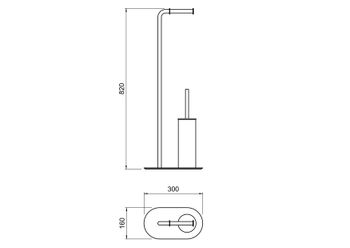 Товар: AQ4231BG ОБЕРОН держатель туалетной бумаги с ершиком напольный, шлиф. золото - фото 2 AQ4231BG ОБЕРОН держатель туалетной бумаги с ершиком напольный, шлиф. золото — фото 2, Ершики для унитаза