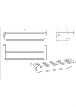 Полотенцедержатель 51010 — фото 2, Полотенцедержатели