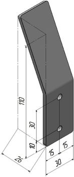 Крючок для полотенец Aquanet Магнум белый матовый 00336614 — фото 5, Крючки для полотенец