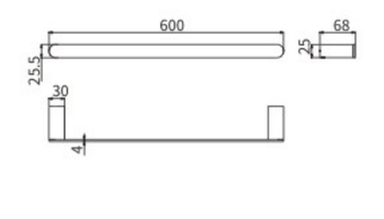 Полотенцедержатель 63108 — фото 2, Полотенцедержатели