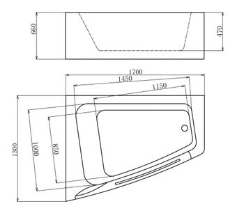 Товар: Акриловая ванна Gemy G9056 O L - фото 2 Акриловая ванна Gemy G9056 O L — фото 2, Акриловые ванны