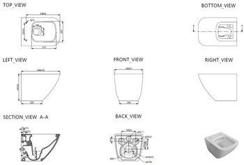Товар: Чаша подвесного унитаза Allen Brau Liberty 4.33012.20 белый - фото 28 Чаша подвесного унитаза Allen Brau Liberty 4.33012.20 белый — фото 28, Подвесные унитазы