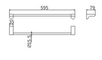 Полотенцедержатель 51008 — фото 2, Полотенцедержатели
