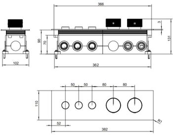 Смеситель для душа Allen Brau Liberty 5.33003-BN с термостатом Никель брашированный — фото 23, Смеситель для душа