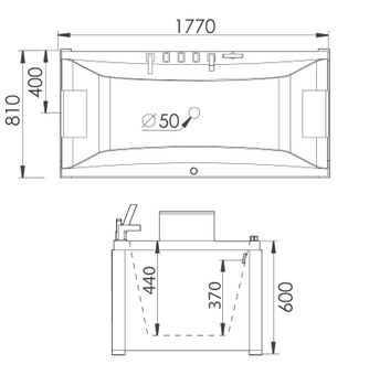 Товар: Акриловая ванна Gemy G9076 K - фото 3 Акриловая ванна Gemy G9076 K — фото 3, Акриловые ванны