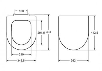 DEBBA ROUND Сиденье и крышка для унитаза, дюропласт., с механизмом Soft-Closing, белое. ROCA 7801B2200B — фото 7, Сиденья для унитаза