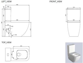 Товар: Чаша напольного унитаза Allen Brau Liberty 4.33013.20 белый - фото 10 Чаша напольного унитаза Allen Brau Liberty 4.33013.20 белый — фото 10, Напольные унитазы