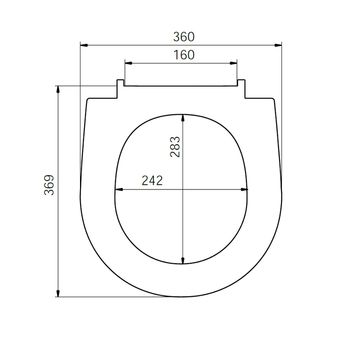 Сиденье для унитаза полипропилен Soft close IDDIS 142 (142PPS0I31) — фото 2, Сиденья для унитаза