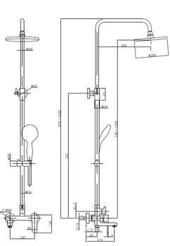 Душевая стойка Aquanet Passion R3 — фото 7, Душевые стойки