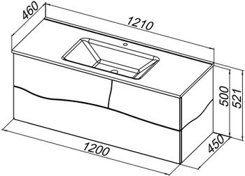 Товар: Тумба под раковину Allen Brau Glority 120 1.35003.NW дуб антик - фото 7 Тумба под раковину Allen Brau Glority 120 1.35003.NW дуб антик — фото 7, Тумбы под раковину