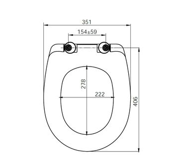 Сиденье для унитаза soft close дюропласт IDDIS 126 (ID 126 Dp Sc) — фото 2, Сиденья для унитаза
