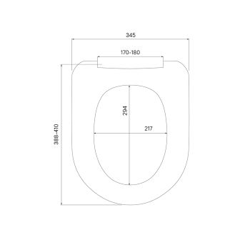 Сиденье для унитаза, полипропилен, IDDIS, 003, (003PP00i31) — фото 3, Сиденья для унитаза