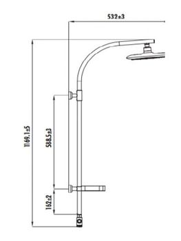 Товар: CREAVIT Душевой гарнитур (черный) SH772 - фото 2 CREAVIT Душевой гарнитур (черный) SH772 — фото 2, Душевые гарнитуры