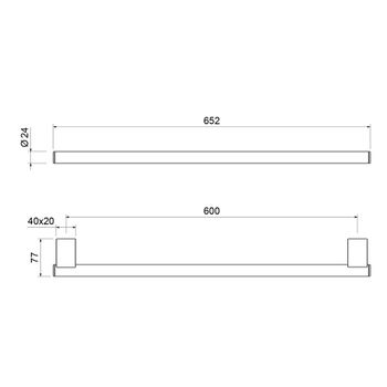 Товар: Полотенцедержатель Timo Luiro 18553/17 золото матовое - фото 2 Полотенцедержатель Timo Luiro 18553/17 золото матовое — фото 2, Полотенцедержатели