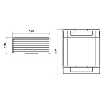 Товар: Полка двойная Timo Saona 13083/18 черное золото - фото 6 Полка двойная Timo Saona 13083/18 черное золото — фото 6, Полки для ванной и душа