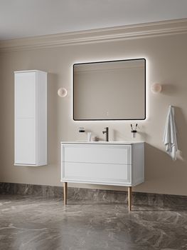 Опора мебельная, 2 шт, массив бука, 30 см, бук светлый, Optima Home, IDDIS, OPH30V1i96 — фото 3, Комплектующие для мебели в ванной