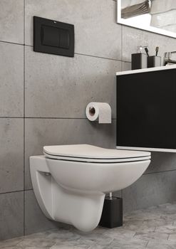 DEBBA Комплект 3 в 1 (инсталляции+подв. унитаз Rimless+сиденье дюропл. Slim). ROCA 7893104970 — фото 2, Комплекты унитаз + инсталляция