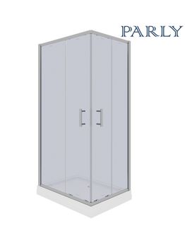 Уголок QZ71S N душевой PARLY низкий поддон — фото 8, Душевые уголки