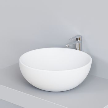 Раковина Ambassador Queen 116T20101 (450*450*175) БЕЛАЯ МАТОВАЯ — фото 4, Раковины