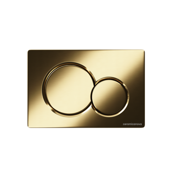 Кнопка смыва Balance, клавиши Sphere, цвет брашированное золото, арт. CN12-003BG — фото 1, Кнопки смыва