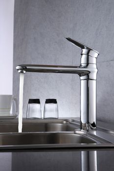 Status Смеситель для кухни, пов.излив 210мм, р/ОД, хром, LM, LM4404C — фото 1, Смесители для кухни