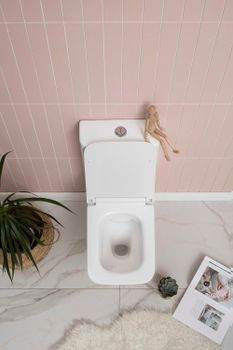 Чаша напольного унитаза Aquanet Rimless Cube-C CL-12248B — фото 17, Напольные унитазы