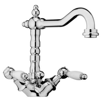 Смеситель для раковины Webert Dorian DO700302015, хром — фото 1, Смесители для раковины