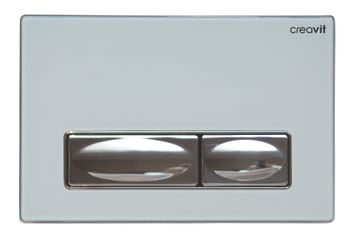 CREAVIT Кнопка для инсталляции белая стекло GP4001.00 — фото 1, Кнопки смыва