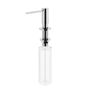 Дозатор для кухонной мойки Sancos, объем 500 мл, цвет хром, арт. SC40100CH — фото 2, Дозаторы для кухонных моек