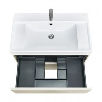 ONA Модуль для раковины 800 мм, 785x450x565 мм, с 2 ящиками, светлый дуб, ROCA A857630512 — фото 4, Тумбы под раковину