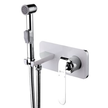 Melange Смеситель для биде, гигиен.душ встраиваемый, р/ОД, хром, LM, LM4919CW — фото 1, Смесители для биде