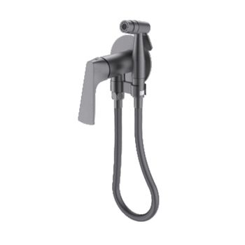 Гигиенический душ со смесителем встраиваемый Raglo R07.52.09, графит — фото 1, Гигиенические души