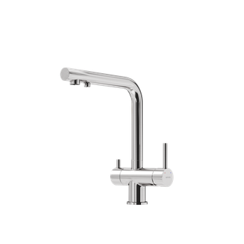 Смеситель для кухни SANCOS Foster с возможностью подключения фильтра для воды, цвет брашированный никель, арт. SC4014BN — фото 1, Смесители для кухни