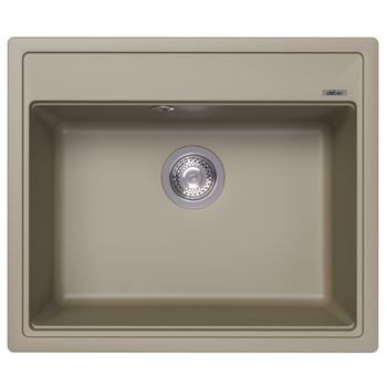 Товар: Кухонная мойка ABBER Quarz AQ2902S песочный - фото 1 Кухонная мойка ABBER Quarz AQ2902S песочный — фото 1, Кухонные мойки