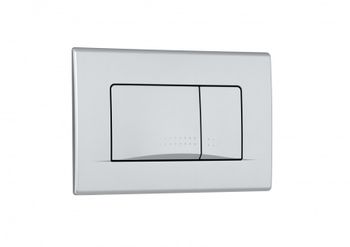 In-Wall Клавиша для инсталляции, двойная 32B, хром матовая. ROCA 78901130B2 — фото 1, Инсталляции для унитазов