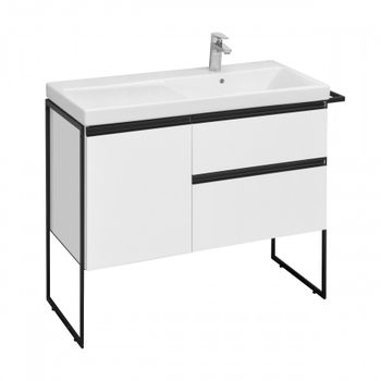 Товар: DOMI Тумба под раковину Gap Plus 100, 2 ящ., 1 дв., белый глянец, правая, ROCA 7857627806 - фото 5 DOMI Тумба под раковину Gap Plus 100, 2 ящ., 1 дв., белый глянец, правая, ROCA 7857627806 — фото 5, Тумбы под раковину