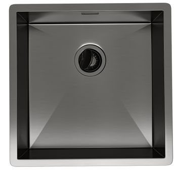 Кухонная мойка Reflexion Iseo RX2265BL оружейная сталь — фото 97, Кухонные мойки