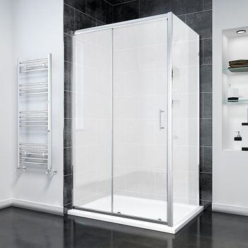 Душевой угол Veconi Rovigo RV-055M, 1000х700х1950, хром, матовое стекло RV055M-10070-07-C8 — фото 1, Душевые уголки