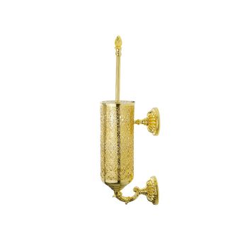 Товар: VERSAILLES Ершик настенный, стекло/золото 32633 - фото 2 VERSAILLES Ершик настенный, стекло/золото 32633 — фото 2, Ершики для унитаза