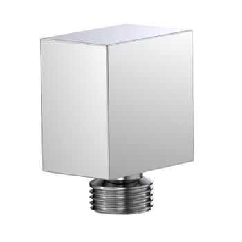 AQM8713CR Savona Выход из стены, хром — фото 1, Шланговые подключения