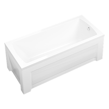 Ванна акриловая ERLIT STANDART 150*70 белая STANDART 150*70 — фото 2, Акриловые ванны