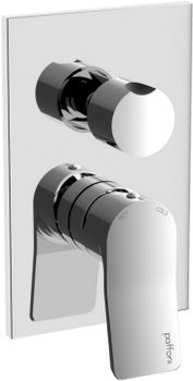 Смеситель для душа Paffoni Tilt TI018CR (с внутренней частью) — фото 1, Смеситель для душа