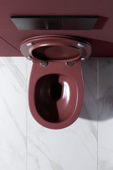 Чаша подвесного унитаза Allen Brau Fantasy 4.11004.BD бордо — фото 13, Подвесные унитазы