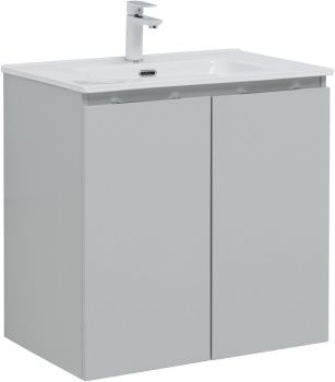 Товар: Тумба под раковину Aquanet Алвита new 70 2 дверцы, серый 00303903 - фото 10 Тумба под раковину Aquanet Алвита new 70 2 дверцы, серый 00303903 — фото 10, Тумбы под раковину