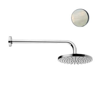 Верхний душ Webert AC0013345METAL, никель — фото 1, Верхние души