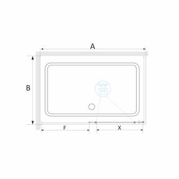 Душевой уголок RGW SV-42-1B (SV-12B + Z-060-2B) 1200x900 323242129-014 — фото 2, Душевые уголки