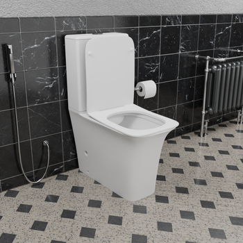 Унитаз напольный CeramaLux 1222A 1222-1A — фото 1, Напольные унитазы