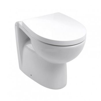 VICTORIA NORD Чаша унитаза напольного, горизонтальный выпуск, белая. ROCA 7342ND7000 — фото 2, Напольные унитазы